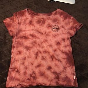 Tie-dye Vans Shirt